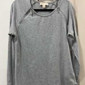 Michael Kors Gray Long Sleeve Sweatshirt